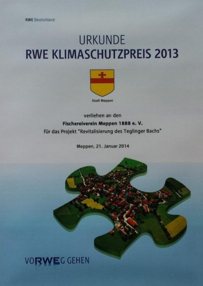 KLimaschutzpreis 2014 FV-Meppen